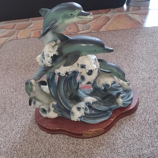 Buy & Sell Pensnett Dudley - Photos for Dolphins By Regency Statue, Good Condition,