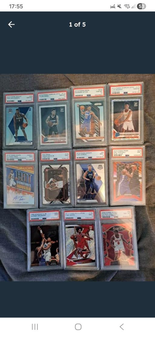 Buy & Sell Woodsetton Dudley - Photos for Psa graded basketball cards