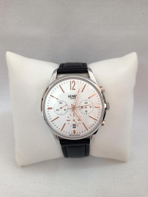 Buy & Sell Hall Green Birmingham - Photos for MENS HENRY LONDON HIGHGATE CHRONOGRAPH WATCH.