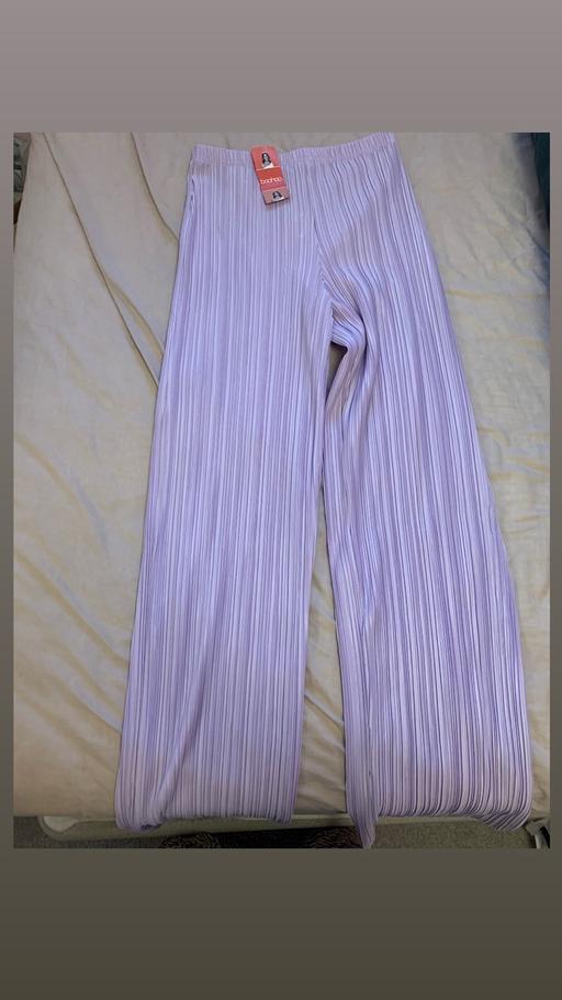 Buy & Sell Seven Kings East London - Photos for Womens plisse wide leg trousers