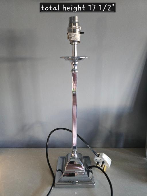 Buy & Sell Rowley Regis Sandwell - Photos for Dunelm silver lamp base