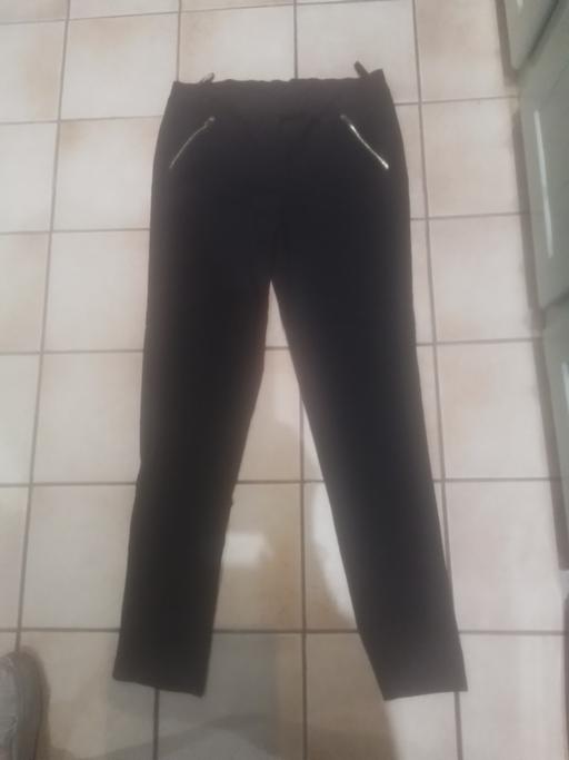 Buy & Sell Streetly Walsall - Photos for NEW LOOK BLACK, STRETCH TROUSERS SIDE ZIPS