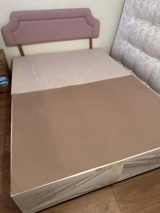 Buy & Sell Bexleyheath Bexley - Photos for Double Bed, Mattress, Headboard and Clock