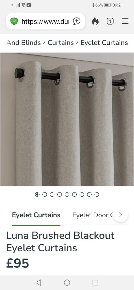 Buy & Sell Moseley Village Wolverhampton - Photos for New Dunhelm blackout/thermal curtains