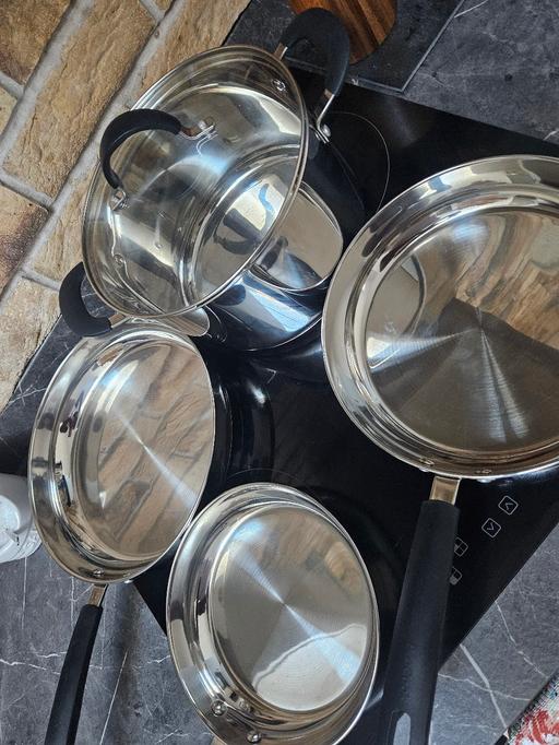 Buy & Sell Peterborough City Centre Peterborough - Photos for Procook uncoated stainless steel set of 5