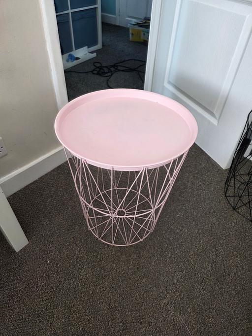 Buy & Sell Kitts Green Birmingham - Photos for pink side table and storage