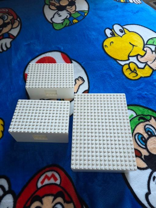 Buy & Sell Kitts Green Birmingham - Photos for 3 white ikea bygglek lego boxes