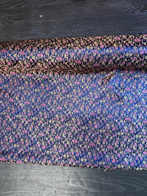 Buy & Sell Salterhebble Calderdale - Photos for 3 meters Chinese bricade fabric polyester 58”