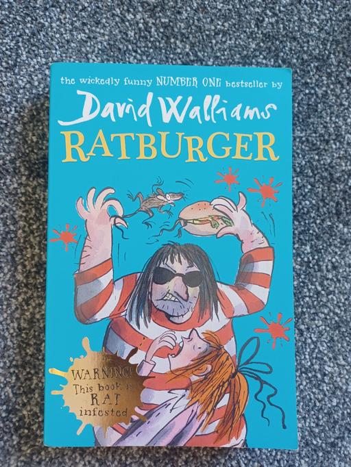 Buy & Sell Eckington North East Derbyshire - Photos for David Walliams Ratburger paperback book