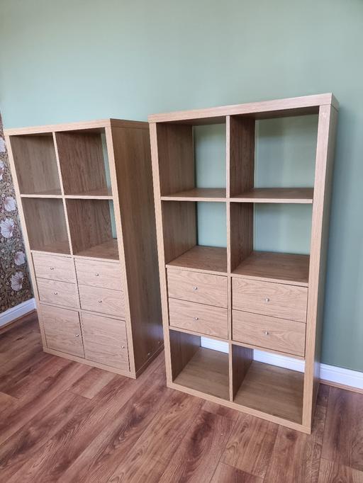 Buy & Sell Thorne Doncaster - Photos for 2 idea oak effect storage units.