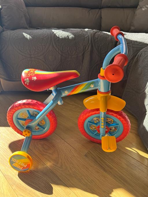 Buy & Sell New Eltham South East London - Photos for Toddler Paw Patrol bike with stabilisers