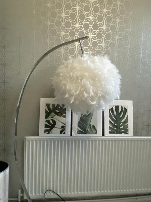 Buy & Sell Handsworth Birmingham - Photos for Lovely curved floor lamp with shade included