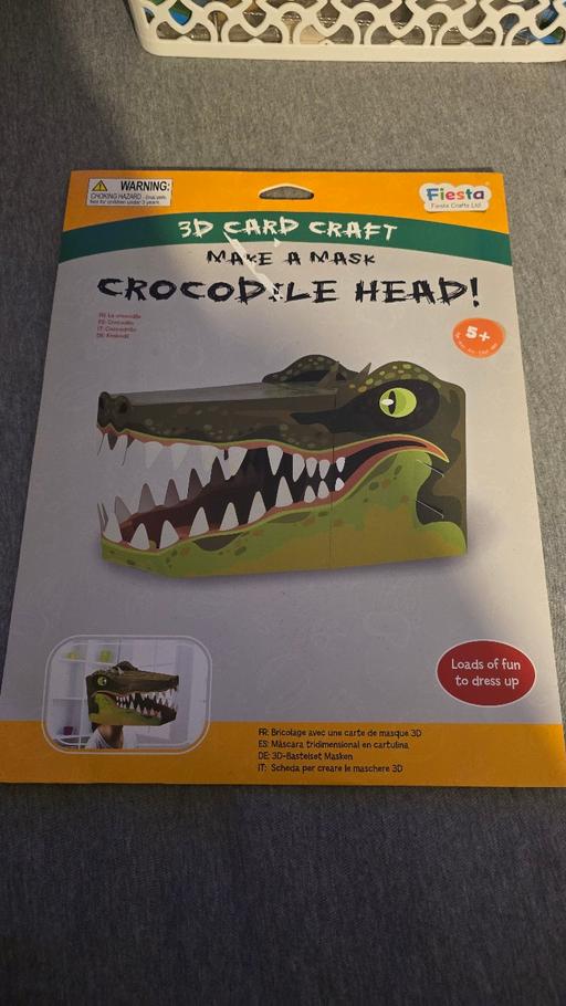 Buy & Sell Croydon Croydon - Photos for 3D Card Craft Crodile Head