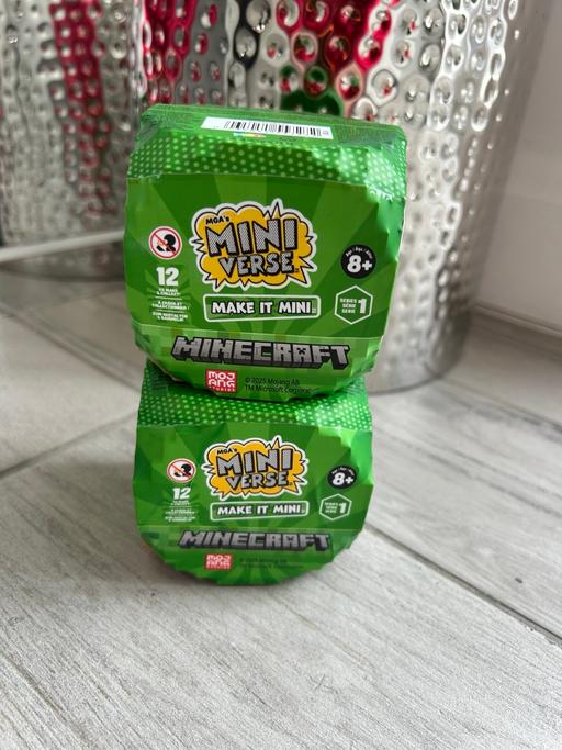 Buy & Sell Gillingham Medway - Kent - Photos for 2 x Minecraft Make It Mini Verse Capsules New