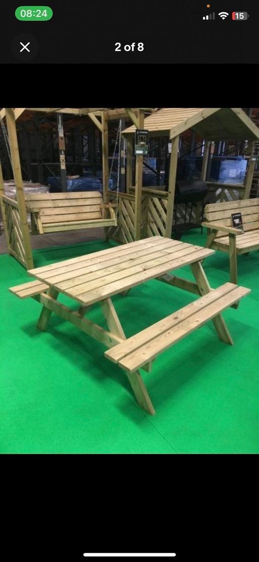 Buy & Sell Bradley Wolverhampton - Photos for Woodshaw 4 seater garden bench brand new