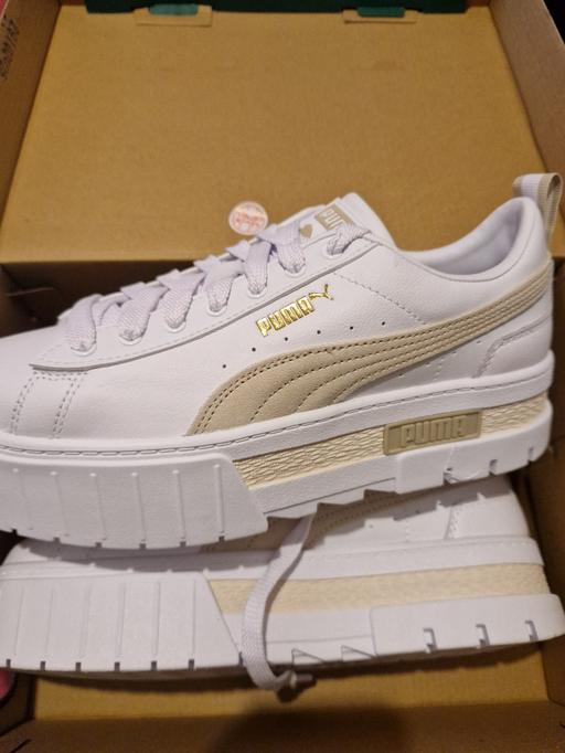 Buy & Sell Ettingshall Wolverhampton - Photos for Brand new PUMA White Mayze woman trainers 6.5