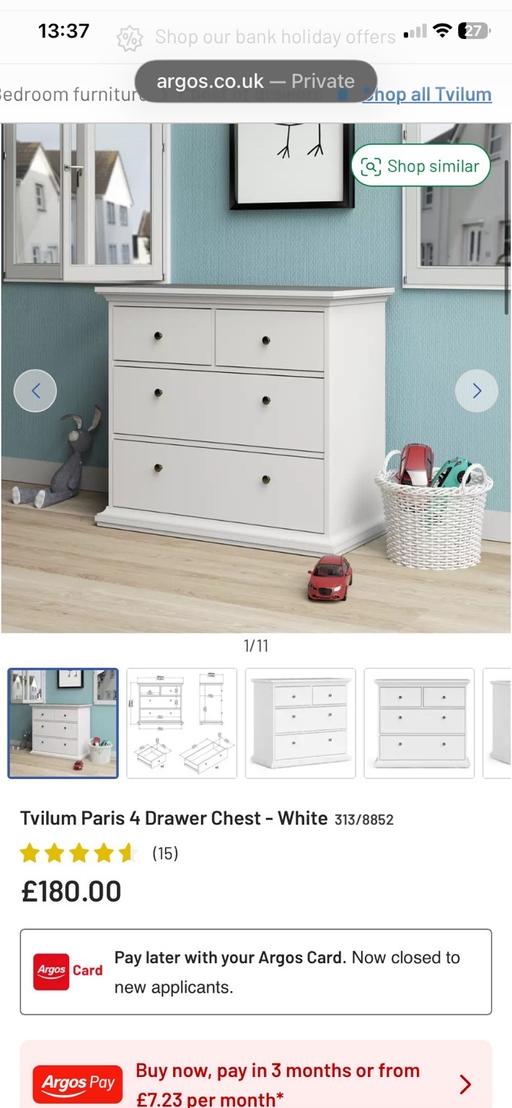 Buy & Sell Netherton Dudley - Photos for Chest of drawers