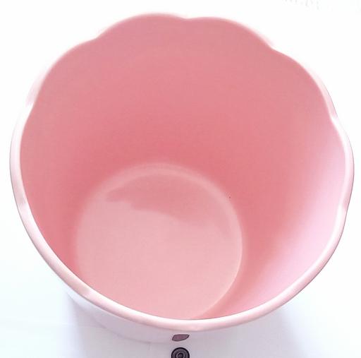 Buy & Sell Kingsham Chichester - Photos for Large Pink Scallop Rim Ceramic Plant Pot 13cm