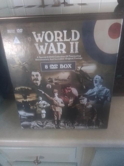 Buy & Sell Streetly Walsall - Photos for BRAND NEW WORLD WAR11 8 DVD BOX