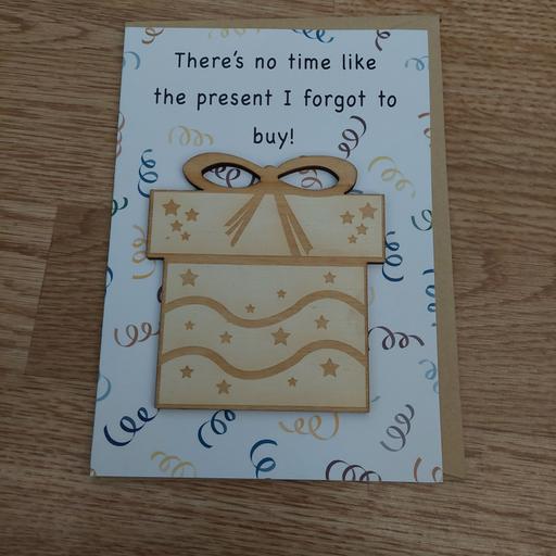 Buy & Sell Ocker Hill Sandwell - Photos for birthday wooden present card blank new x 1