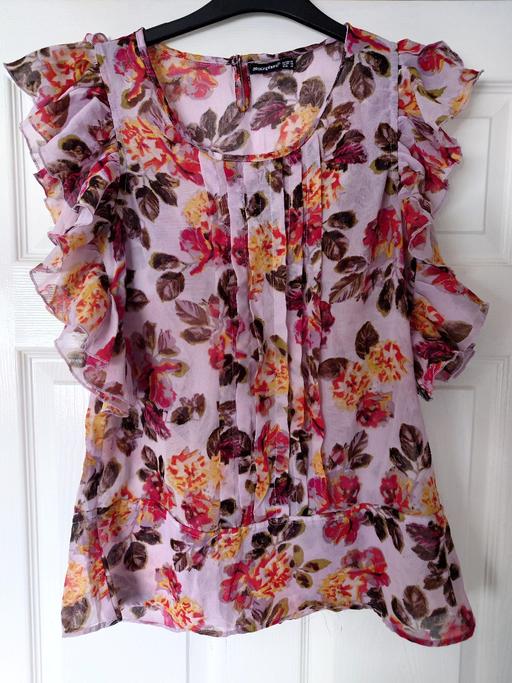 Buy & Sell Woodthorpe Charnwood - Photos for Women's floral short sleeve top size 10
