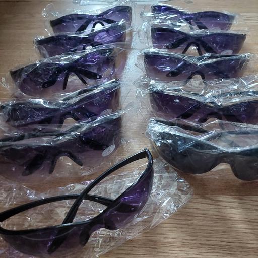 Buy & Sell Ocker Hill Sandwell - Photos for joblot Brand New X 11 pairs purple eye safety