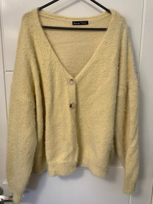 Buy & Sell Seven Kings East London - Photos for Womens yellow fluffy cardigan