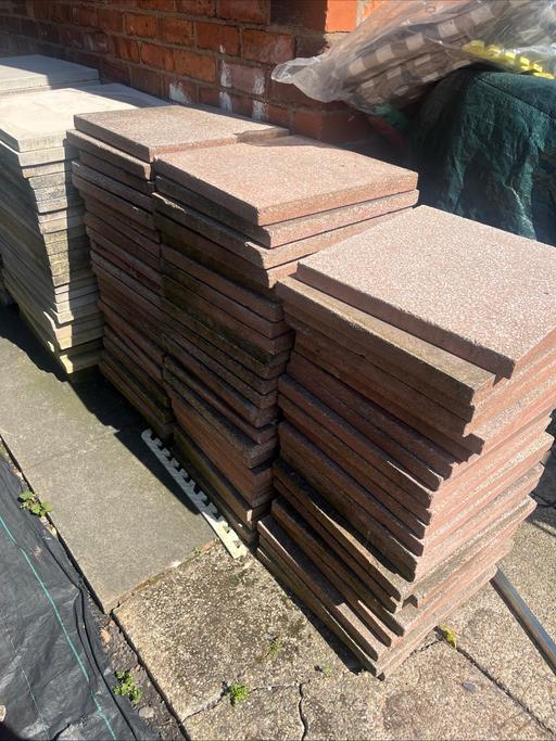 Buy & Sell Birchills Walsall - Photos for 45 by 45 pinkish texture paving stone