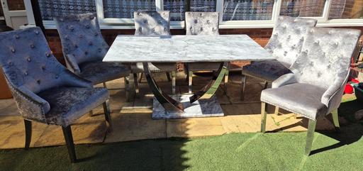Buy & Sell Kingsthorpe West Northamptonshire - Photos for Elegant modern dining table set -160x90cm