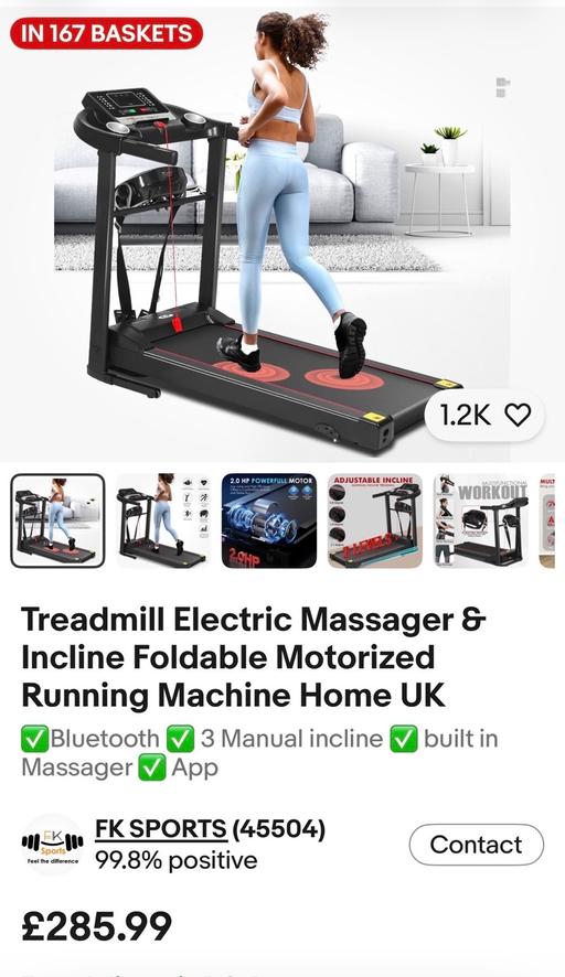 Buy & Sell Tottenham North London - Photos for Treadmill