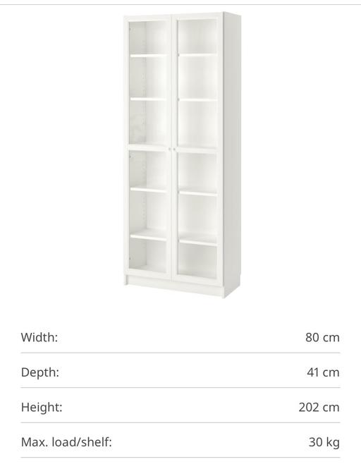 Buy & Sell Norbury South West London - Photos for IKEA Bookcase with Glass Door