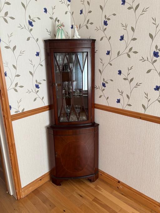 Buy & Sell Eccleston Park Saint Helens - Photos for Mahogany corner display cabinet