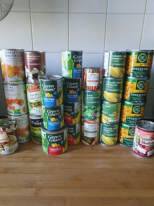 Buy & Sell Lower Sydenham South East London - Photos for 26 tins of veg
