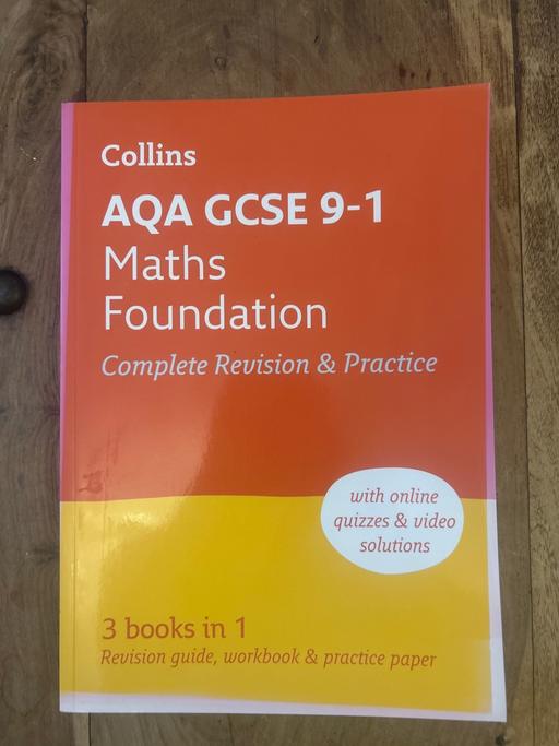 Buy & Sell Bushbury Wolverhampton - Photos for Maths foundation AQA gcse revision book