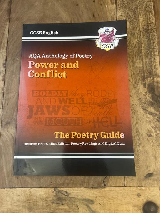 Buy & Sell Bushbury Wolverhampton - Photos for AQA anthology power and conflict book (Englis