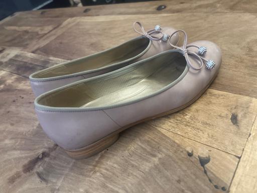 Buy & Sell Bushbury Wolverhampton - Photos for Size 5 1/2 Gabor pink flat slip on shoes