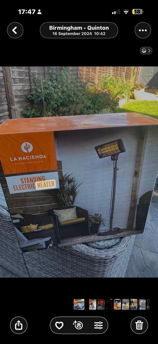 Buy & Sell Harborne Birmingham - Photos for Electric patio heater 