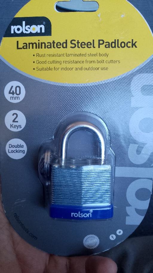 Buy & Sell Falconwood South East London - Photos for Rolson laminated steel padlock