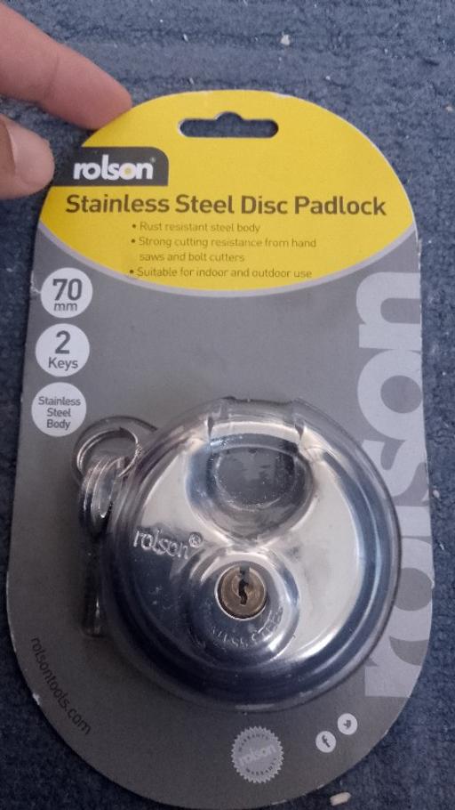 Buy & Sell Welling Bexley - Photos for Stainless steel disc padlock