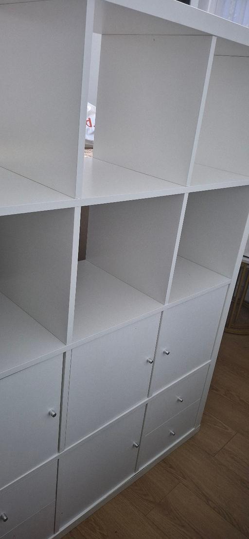 Buy & Sell Tyseley Birmingham - Photos for KALLAX Shelving Unit with 6 Inserts, White, 1
