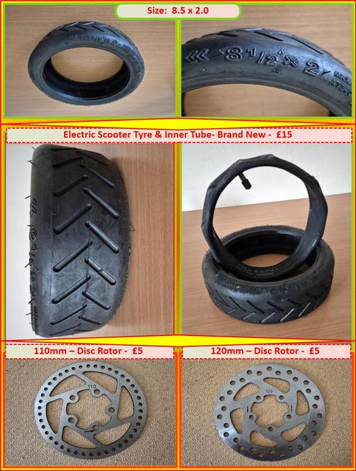 Buy & Sell Oldbury Sandwell - Photos for Electric Scooter tyre or Disc rotors