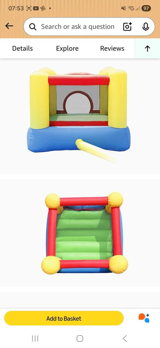 Buy & Sell Arnold Gedling - Photos for Happy Hop airflow childrens bouncy castle.