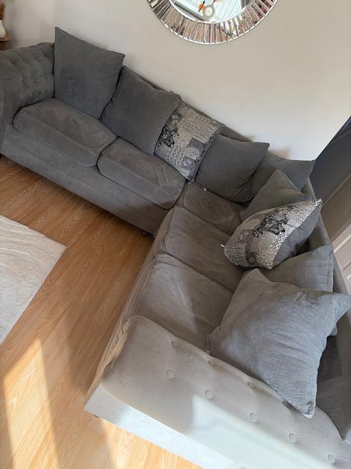 Buy & Sell Failsworth Oldham - Photos for Corner sofa grey