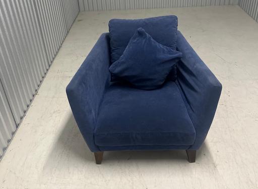 Buy & Sell Brixton South East London - Photos for Blue Velvet IKEA Armchair