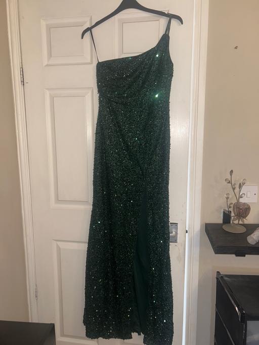 Buy & Sell Bushbury Wolverhampton - Photos for One strap green prom /evening gown size m