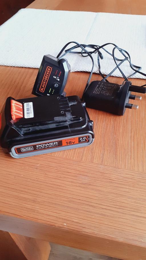 Buy & Sell Hastings Town Centre Hastings - Photos for Black and Decker 18v Battery and Charger(LU33