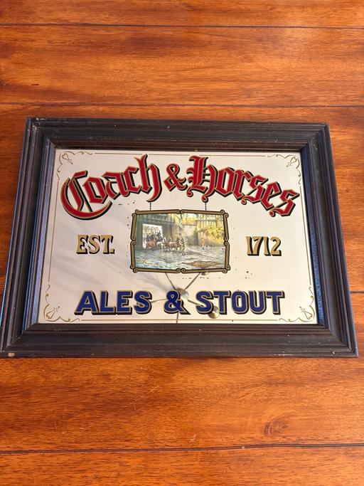 Buy & Sell East Malling Tonbridge and Malling - Photos for Coach and horses mirror