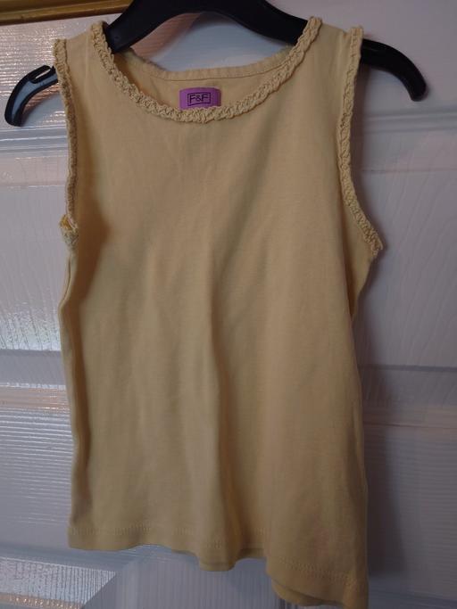 Buy & Sell Loughborough Charnwood - Photos for Girls yellow vest top size 3-4 years