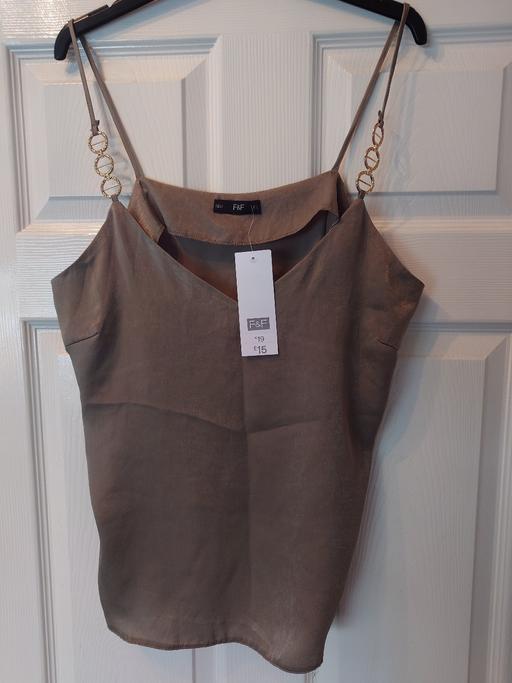 Buy & Sell Woodthorpe Charnwood - Photos for Women's green cami top size 16