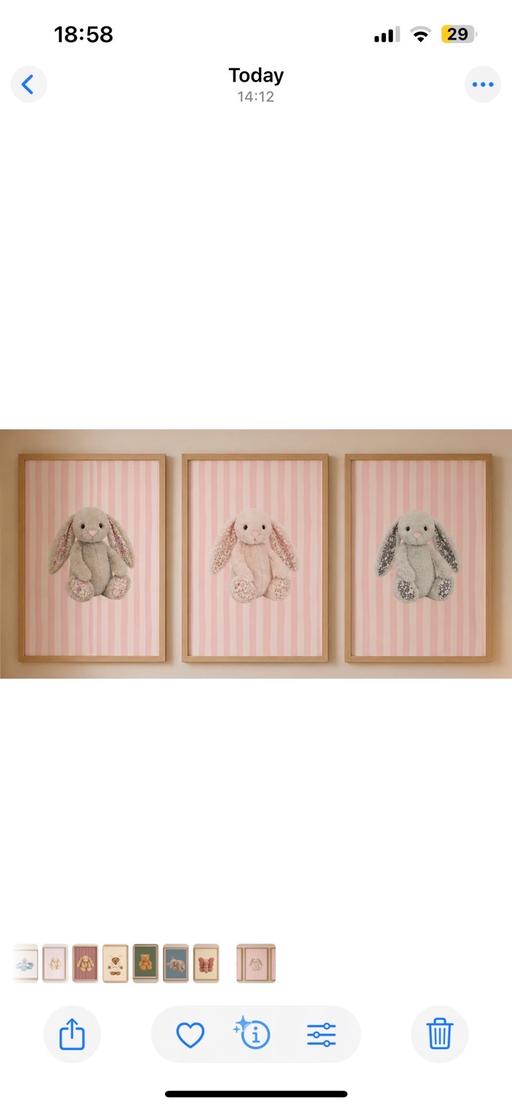 Buy & Sell Bushey Hertsmere - Photos for Set of 3 Prints – A4 Bunnies